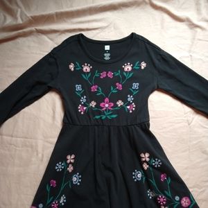 Tea Collection Nordic Floral Skater Dress size 4